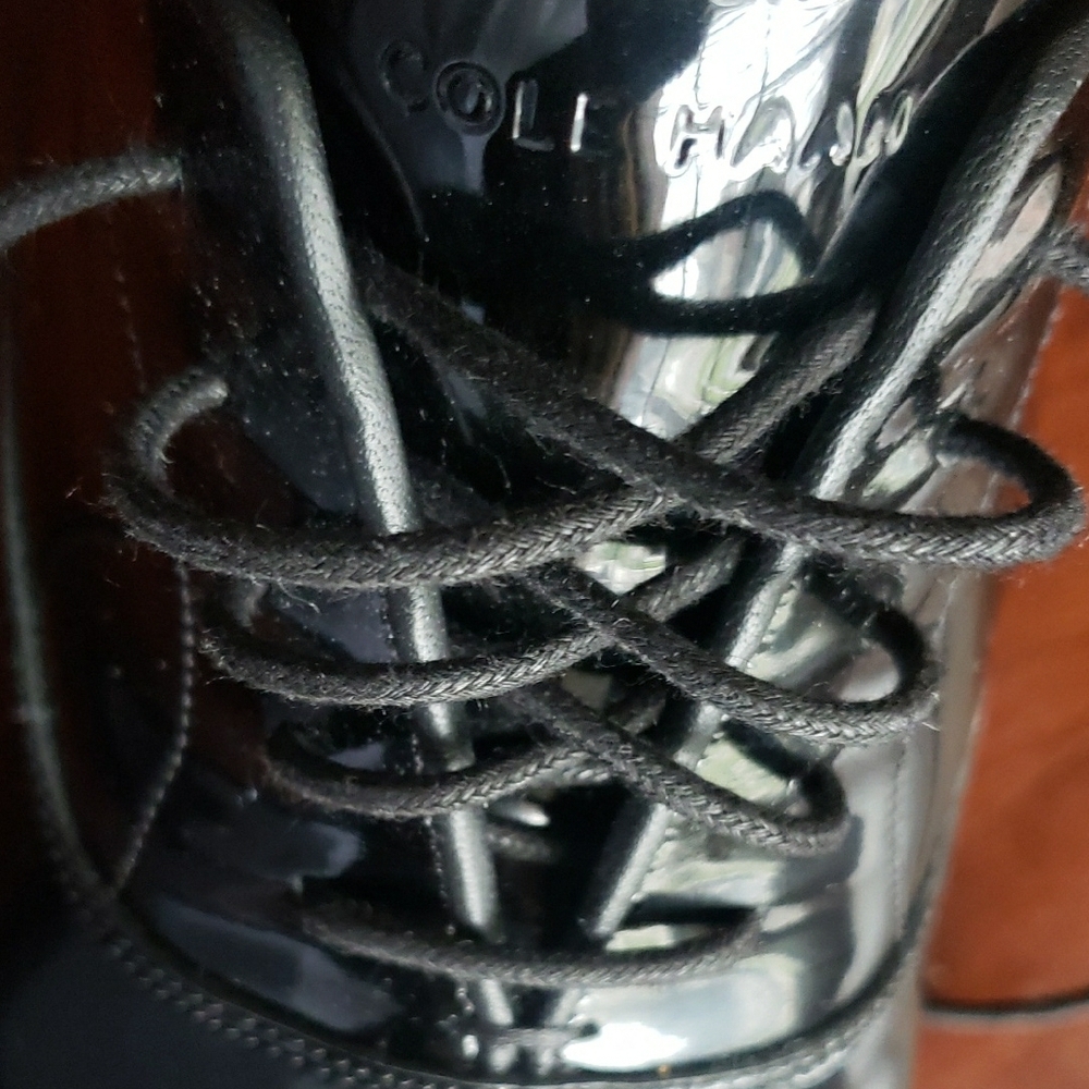 Cole Haan Glossy Black Oxfords - Picture 9 of 9